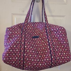 Vibrant Pink Geometric Women's Bag